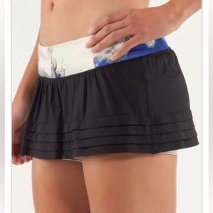 Lululemon Breath of Fire Skirt Milky Way
